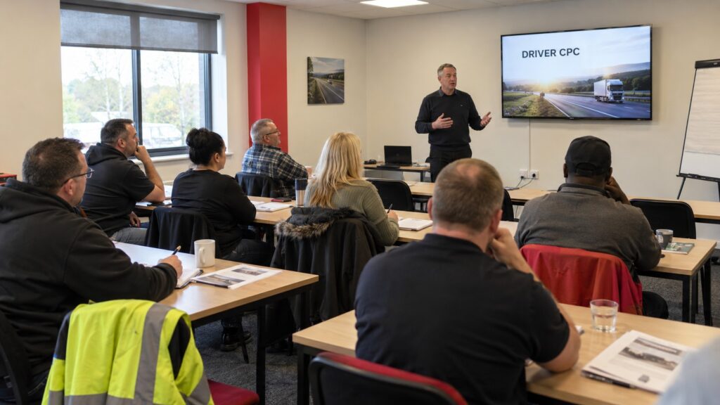 Initial and Periodic Driver CPC at Central Transport Training in Wolverhampton 