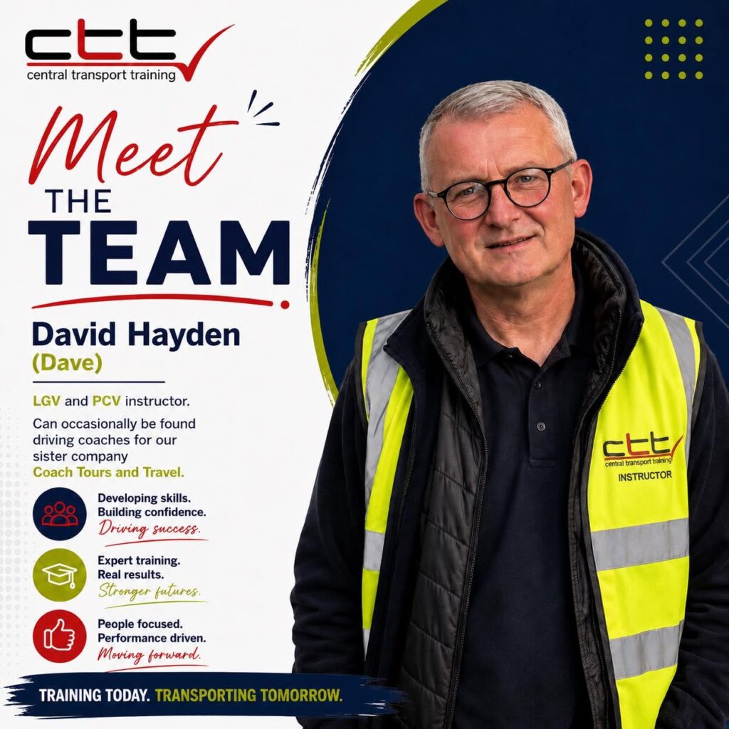 Staff at Central Transport Training in Wolverhampton