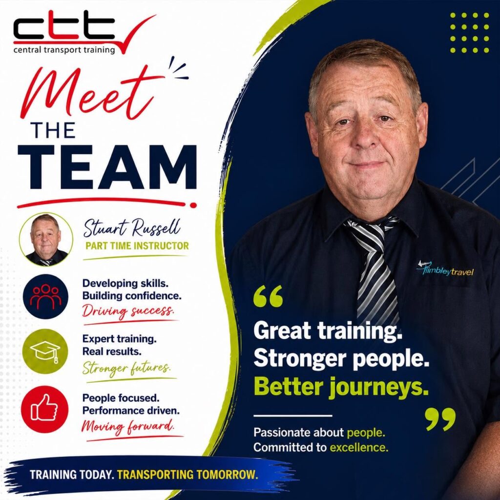 Staff at Central Transport Training in Wolverhampton