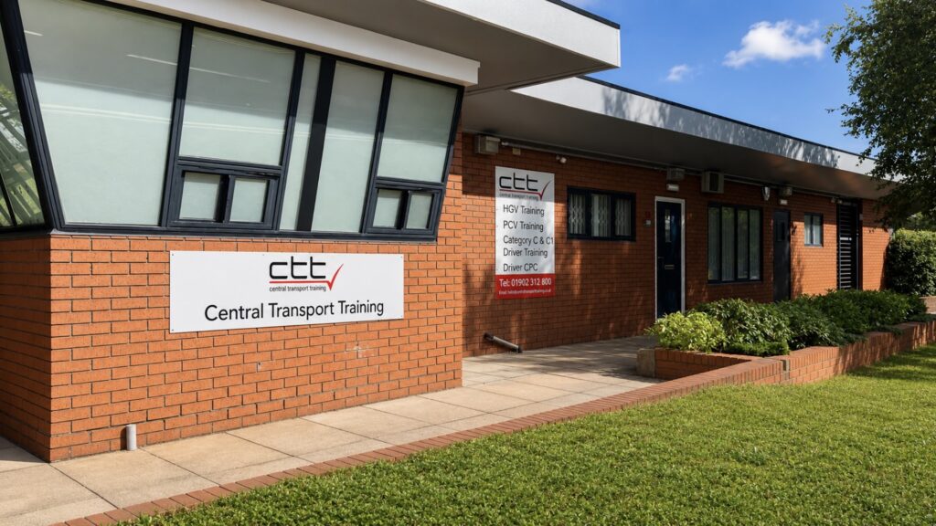 LGV Driver Training Centre at Central Transport Training in Wolverhampton