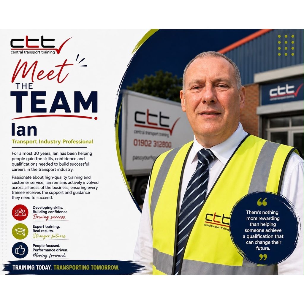 Ian Central Transport Training in Wolverhampton